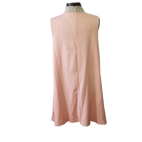 Nassau Girl Orange Dress with Jewelled Neck size  Small - Picture 2 of 9